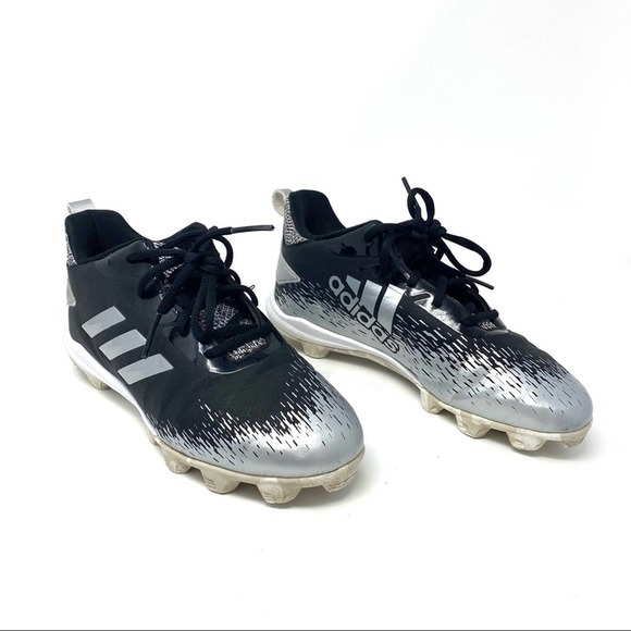 adidas Adizero Afterburner V Baseball Shoe Rubber Cleat Mens Sz 5.5 - Picture 4 of 8